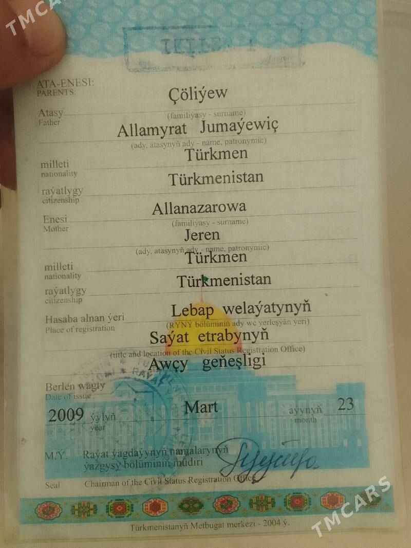 Şahadatnama - Aşgabat - img 1