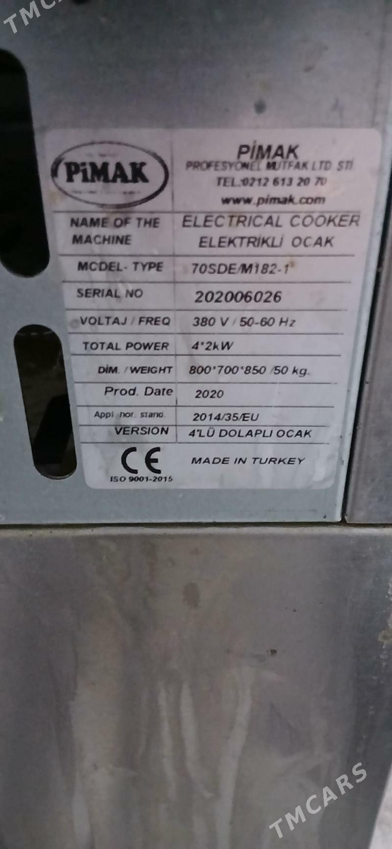 Gaz plita turk - Aşgabat - img 1