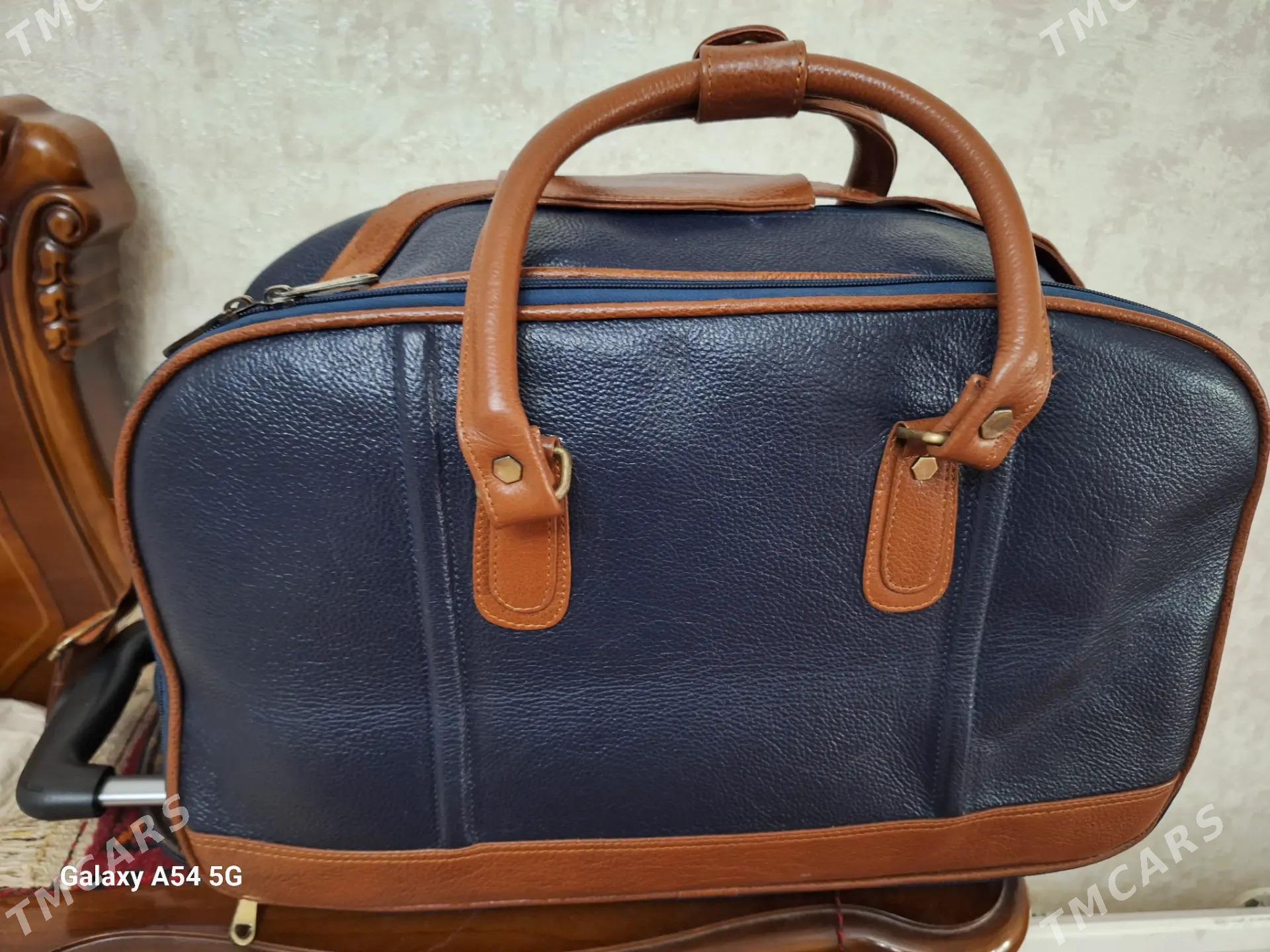 Hakyky koźa tigirli yol sumka - Ашхабад - img 2