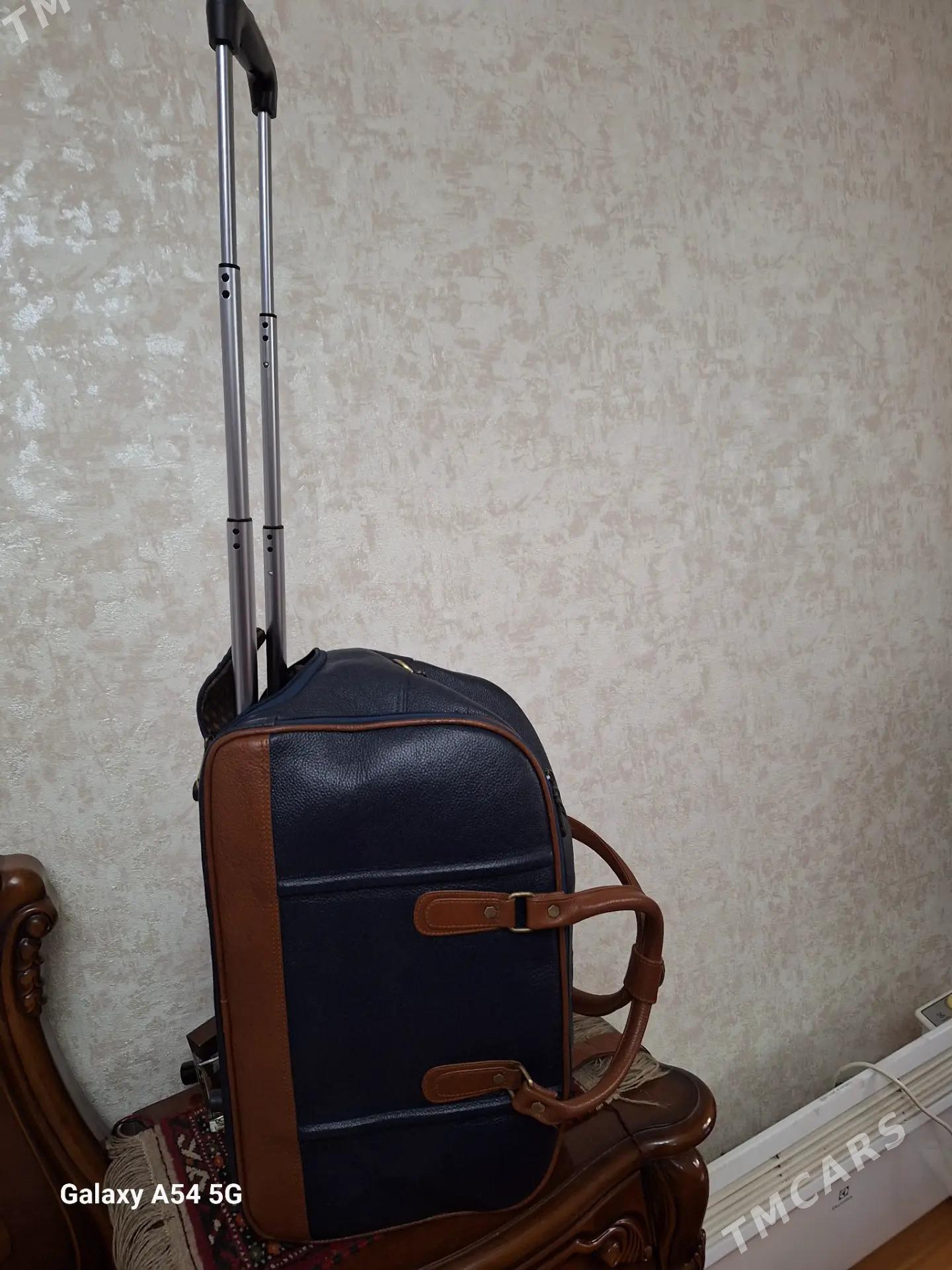 Hakyky koźa tigirli yol sumka - Ашхабад - img 1