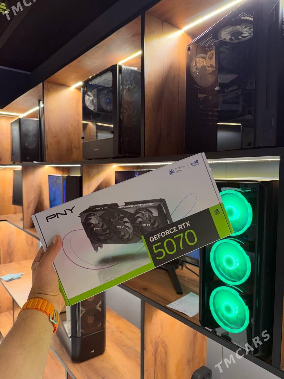 PNY RTX 5070 3X FAN 12GB - Aşgabat - img 1