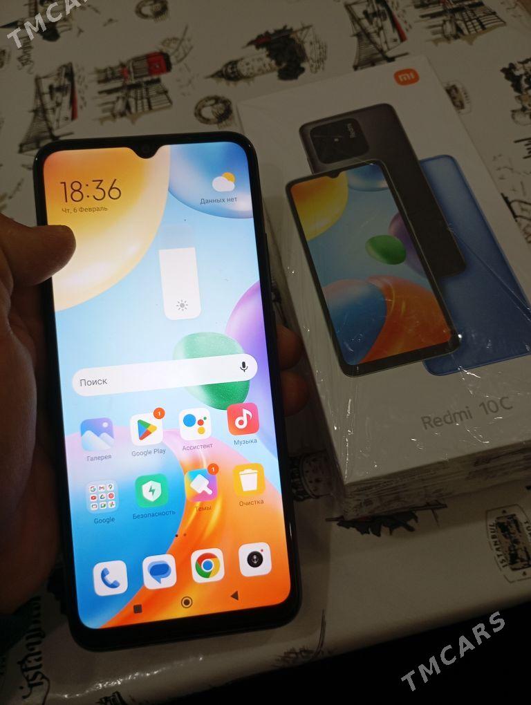 Redmi 10C 4+3/64 - Туркменабат - img 2