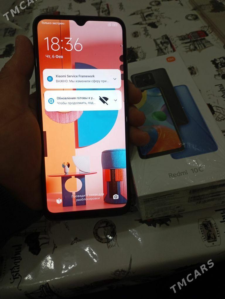 Redmi 10C 4+3/64 - Туркменабат - img 6