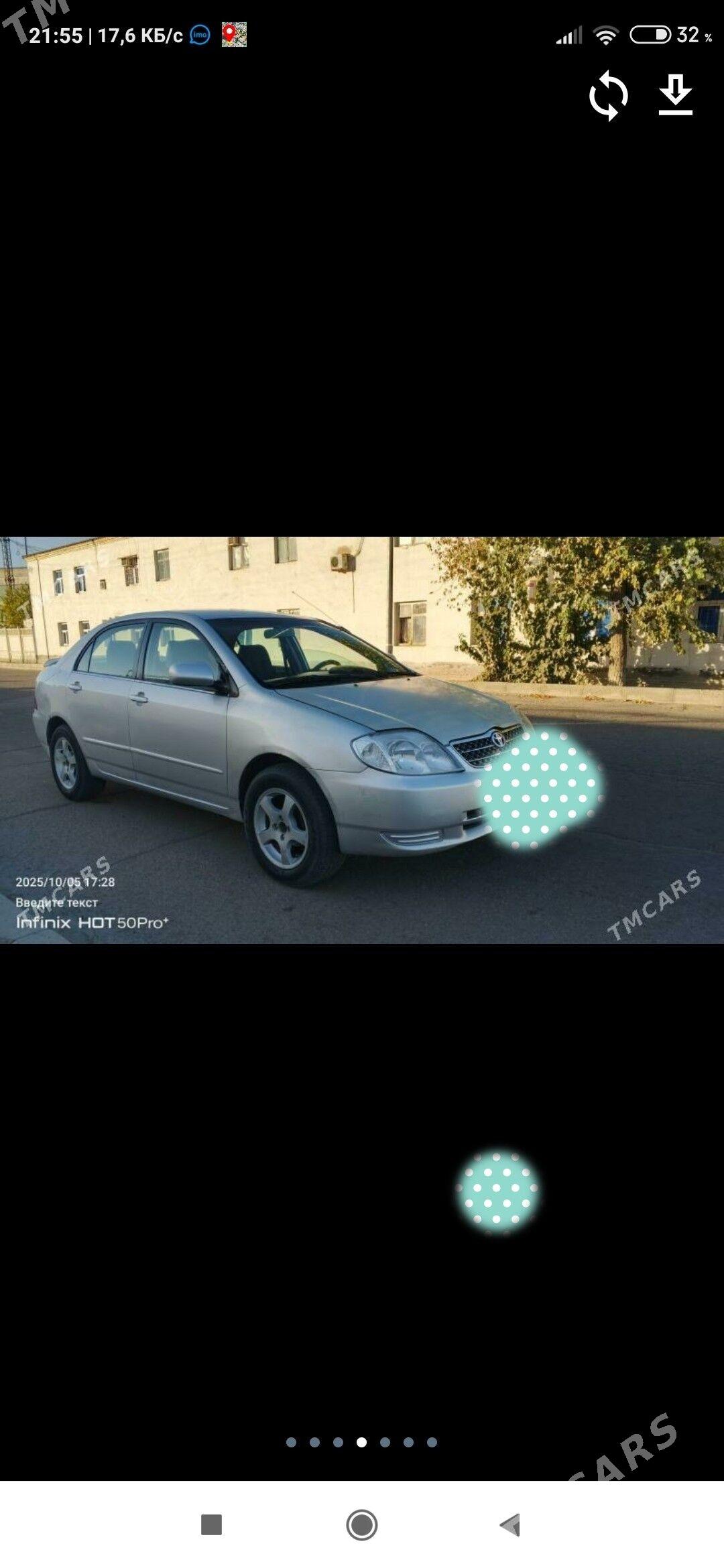 Toyota Corolla 2001 - 90 000 TMT - Шабатский этрап - img 2