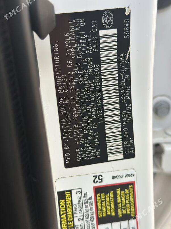 Toyota Camry 2020 - 320 000 TMT - Ашхабад - img 4