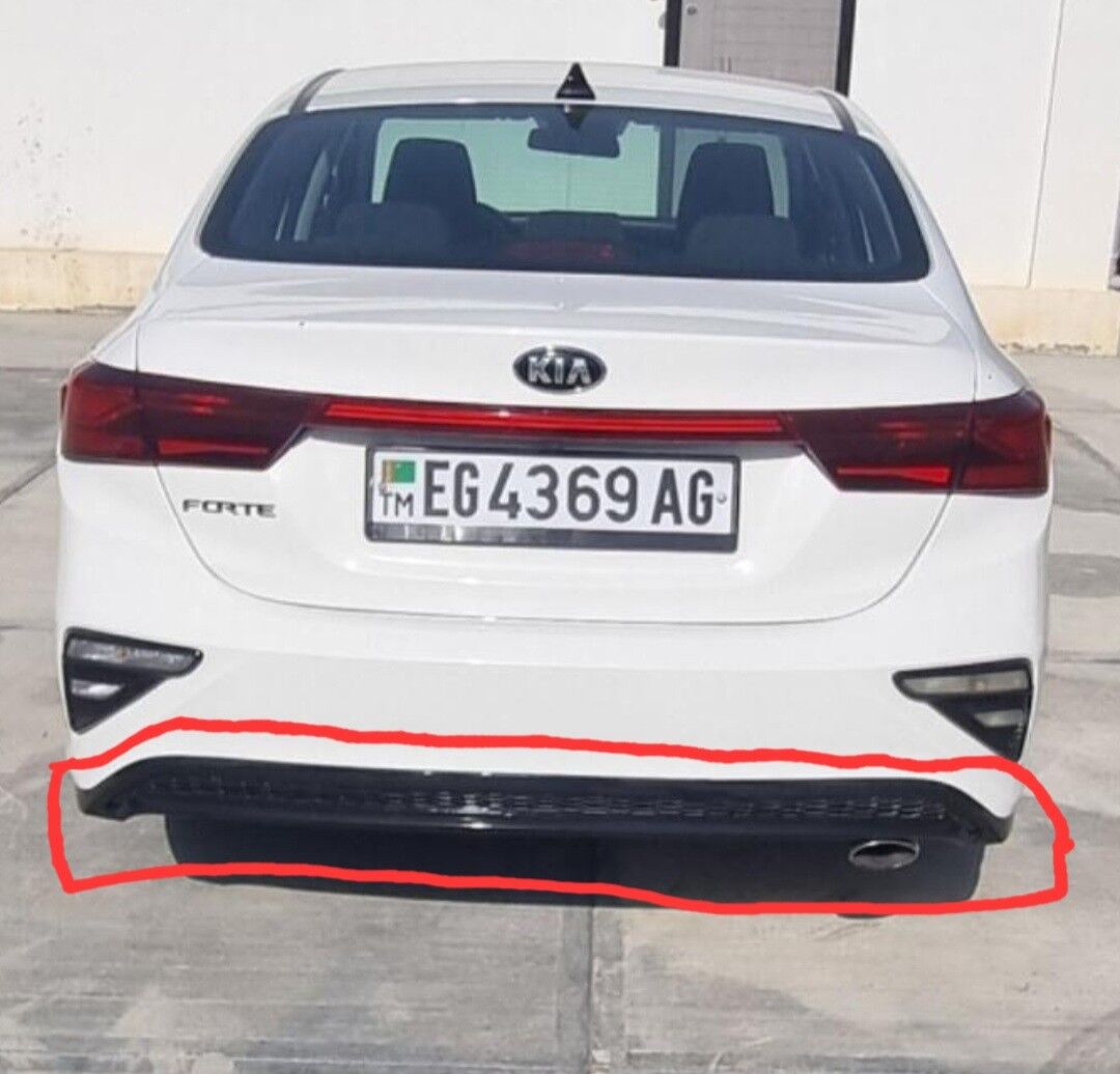kia forte yzky bamper plasmasy 600 TMT - Багир - img 1