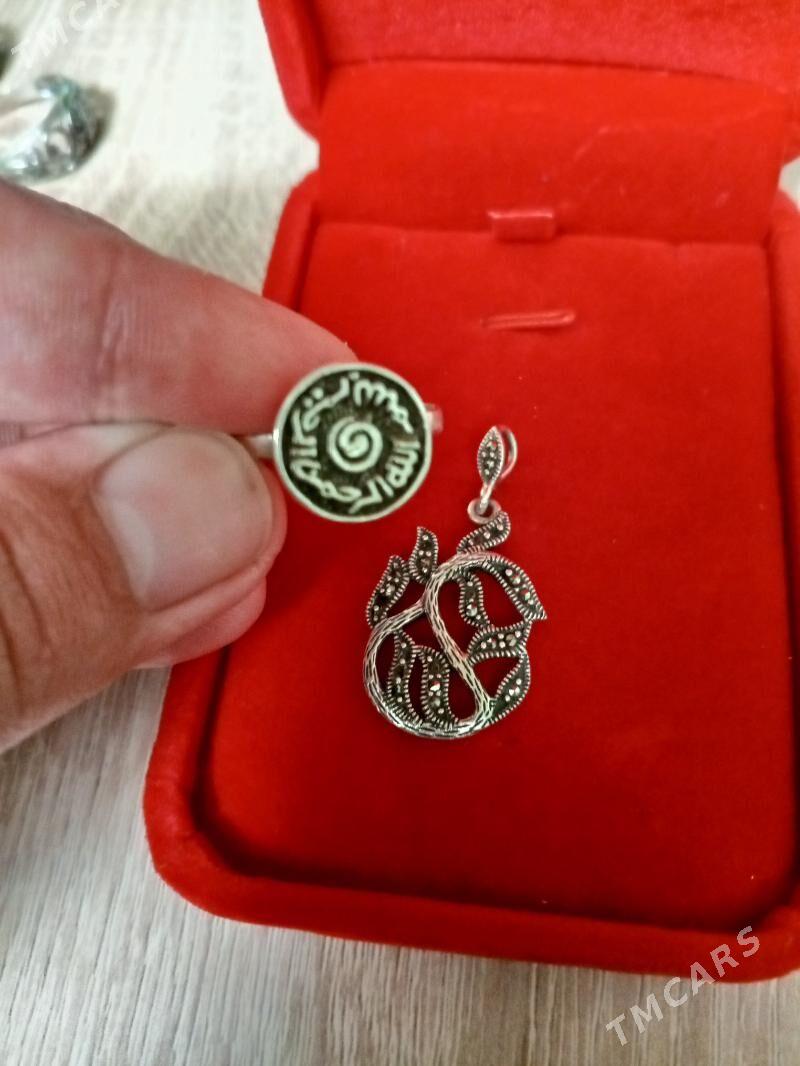  Kümüş ýüzük Arap gatly - Tejen - img 3