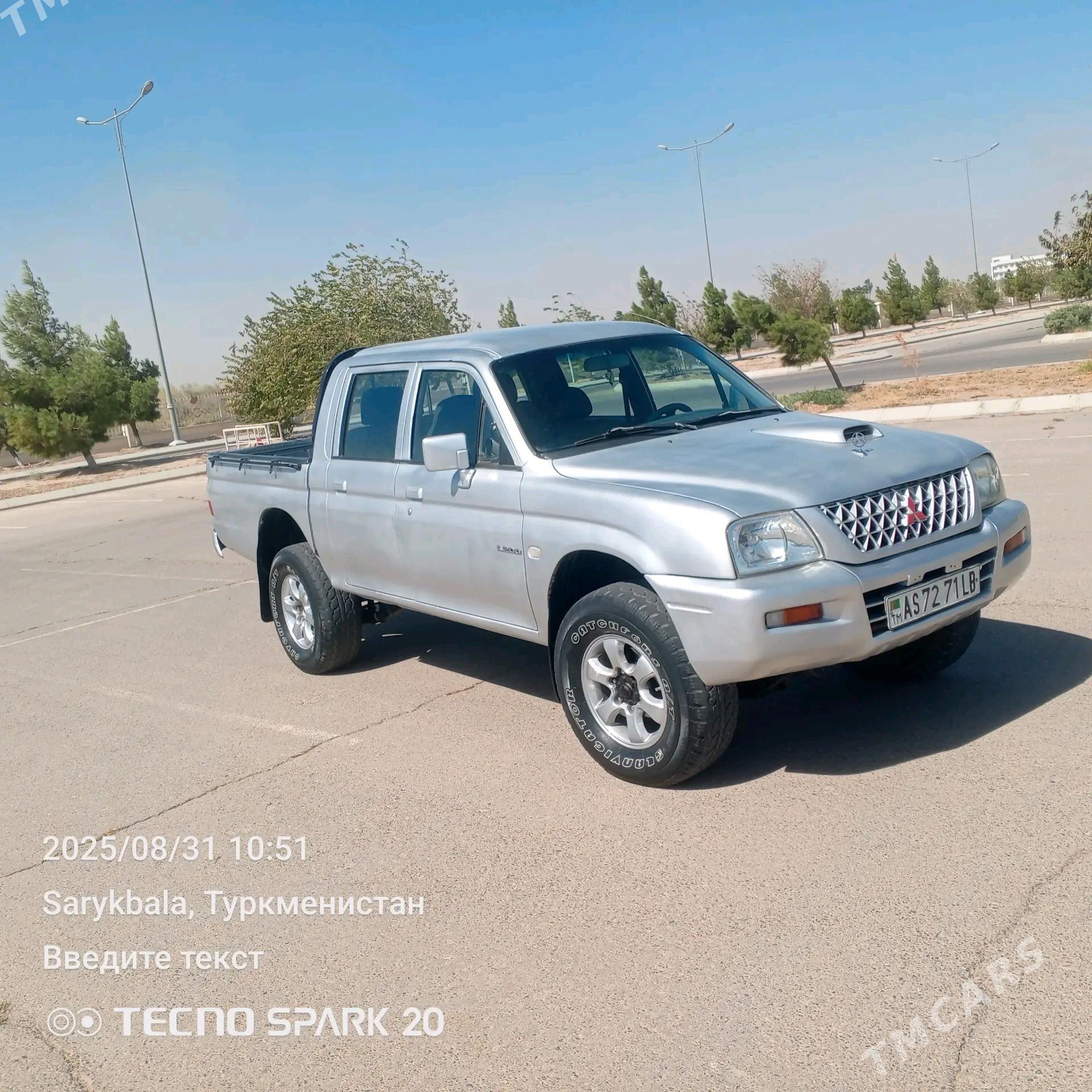 Mitsubishi L200 2003 - 80 000 TMT - Чарджоу - img 2