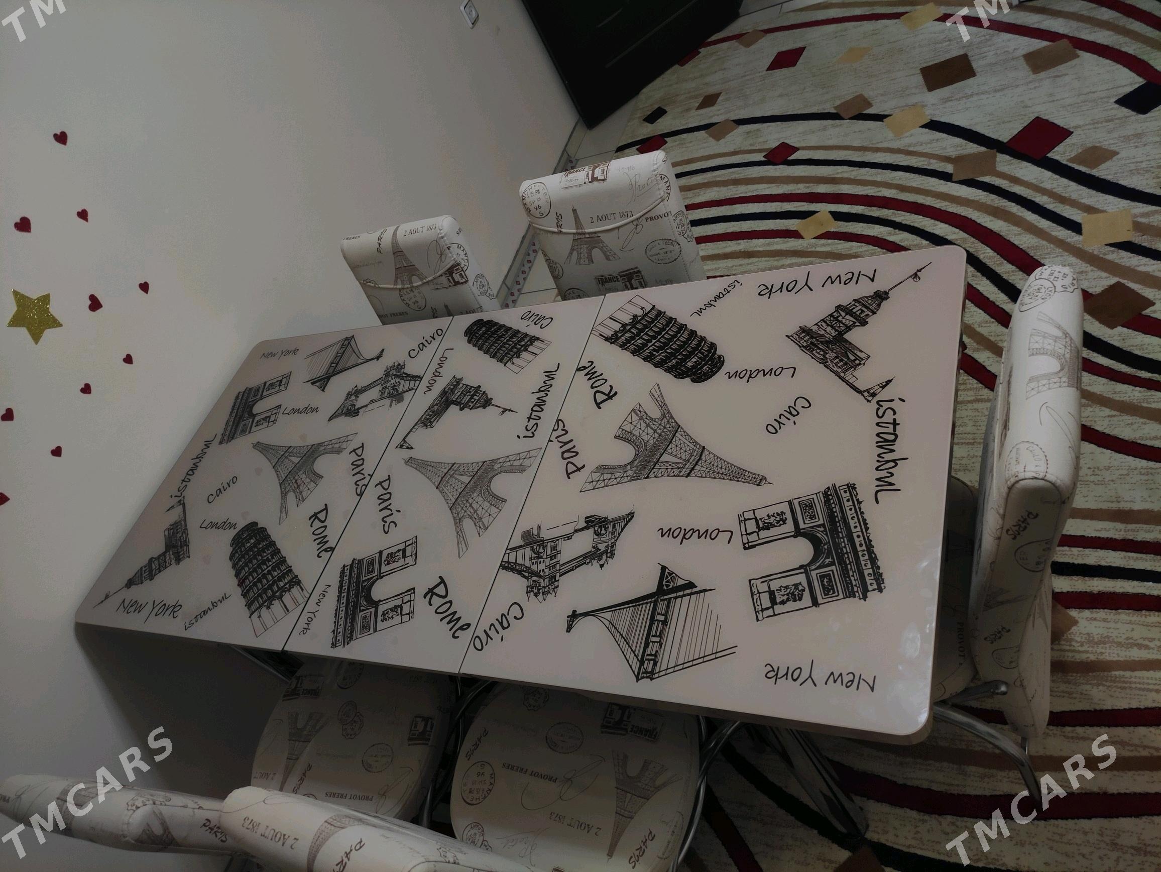 6 adamlyk komplekt stol stul - Türkmenabat - img 3