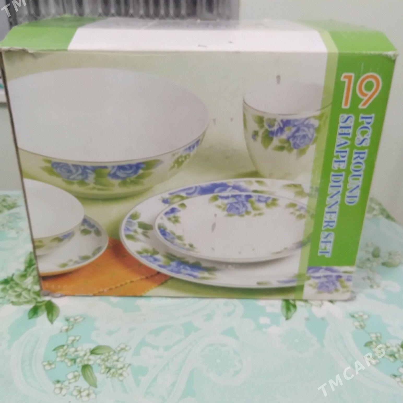 набор фарфороввых тарелок - Байрамали - img 2