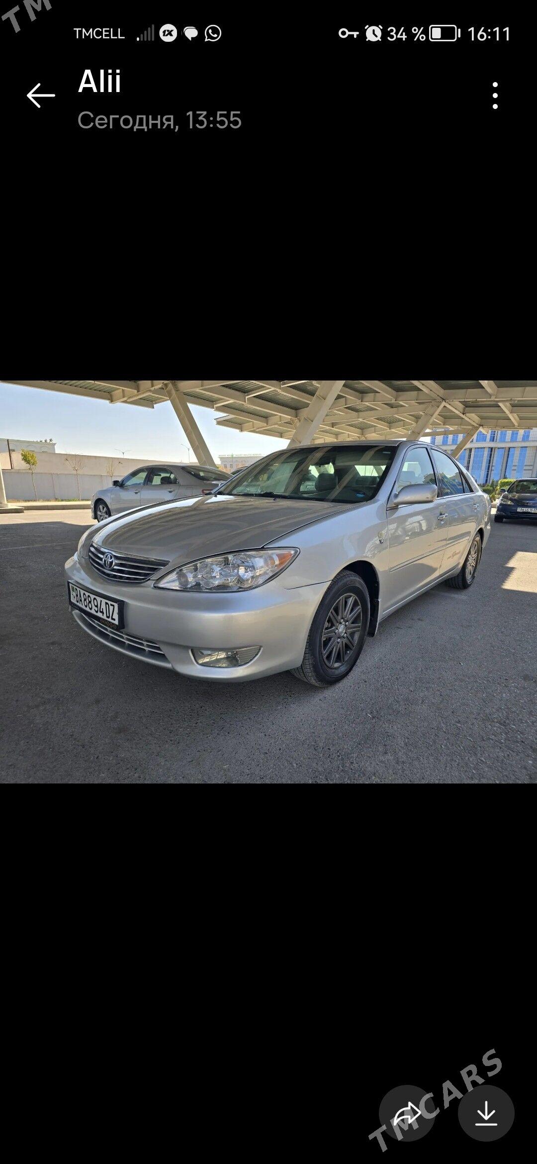 Toyota Camry 2002 - 180 000 TMT - Gurbansoltan Eje - img 8