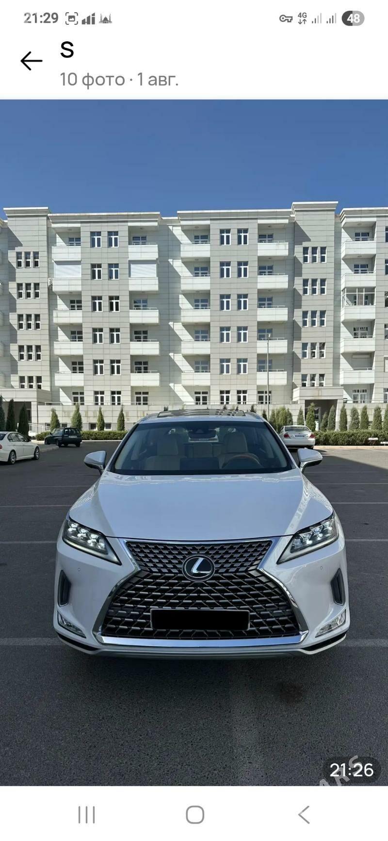 Lexus RX 350 2021 - 600 850 TMT - "Алтын Асыр" Гундогар базары ( Толкучка) - img 5