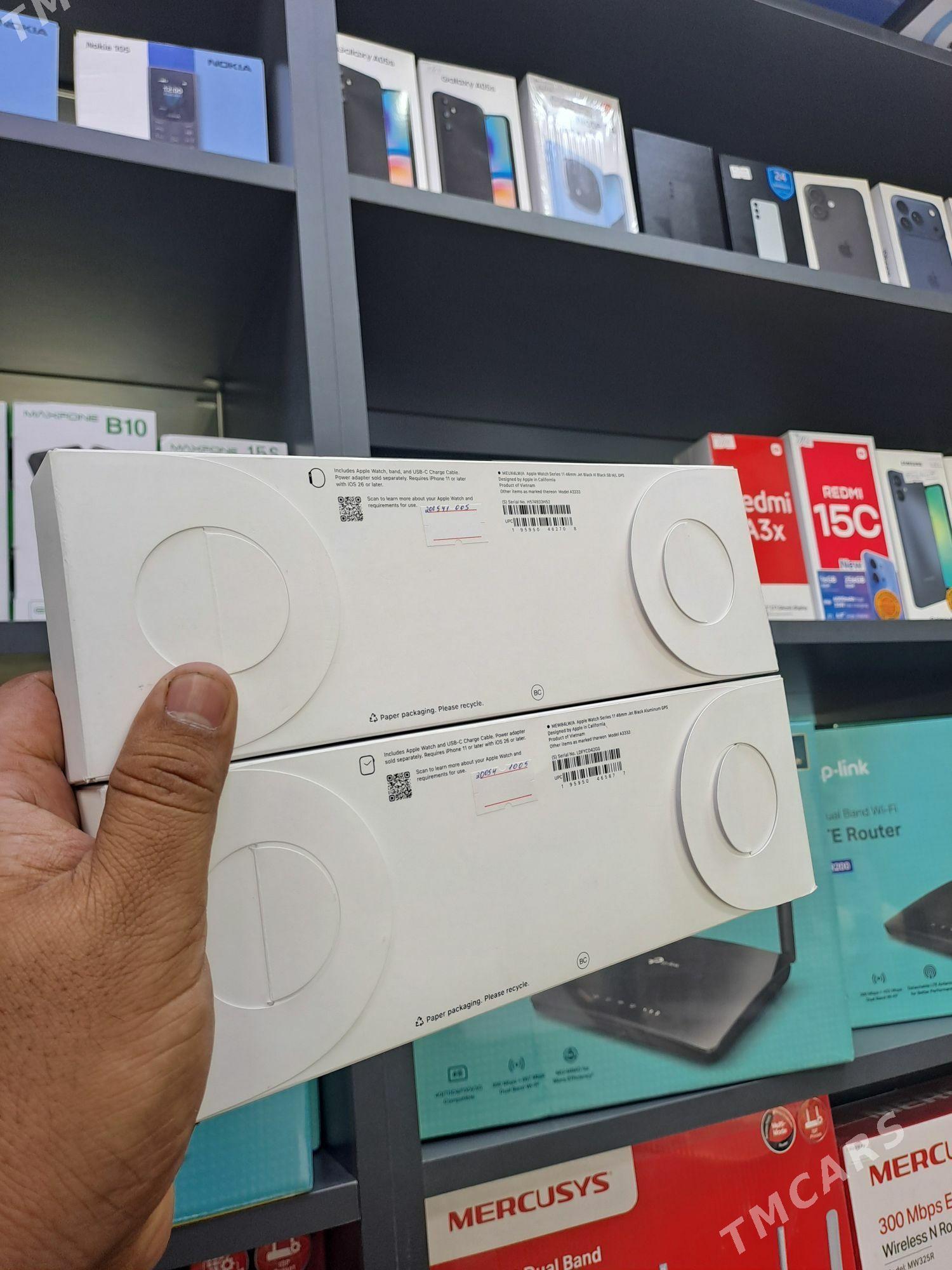 APPLE WATCH 11 46MM JET BLACK - Ашхабад - img 6