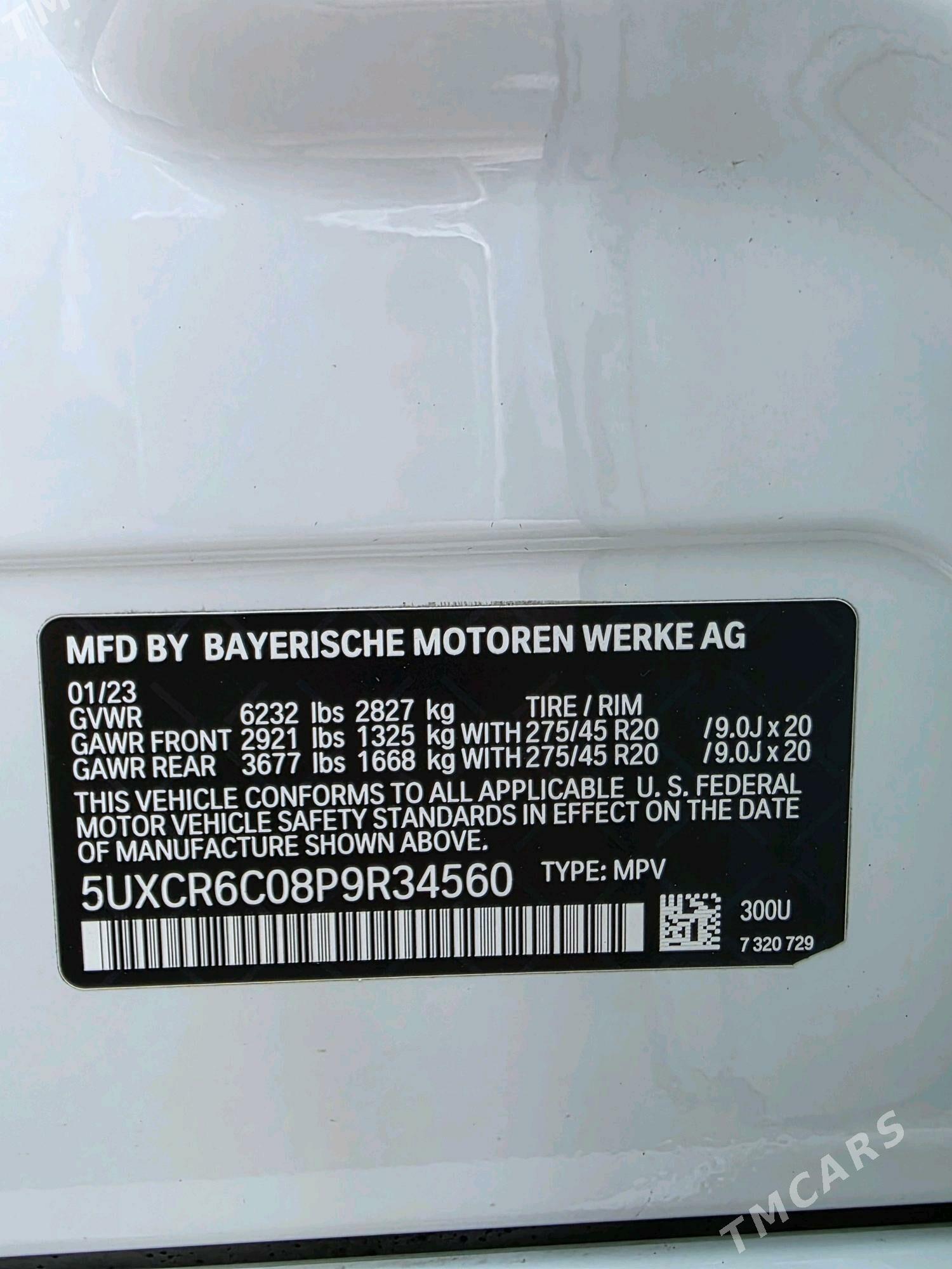 BMW X5 2023 - 1 200 000 TMT - Aşgabat - img 10