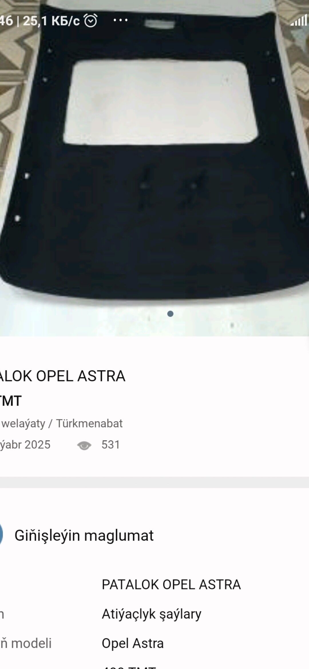 Opel asdyra patalok 300 TMT - Änew - img 2
