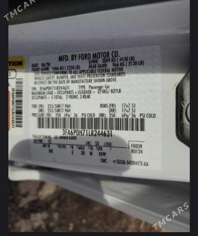 Ford Fusion 2020 - 145 000 TMT - Mary - img 4