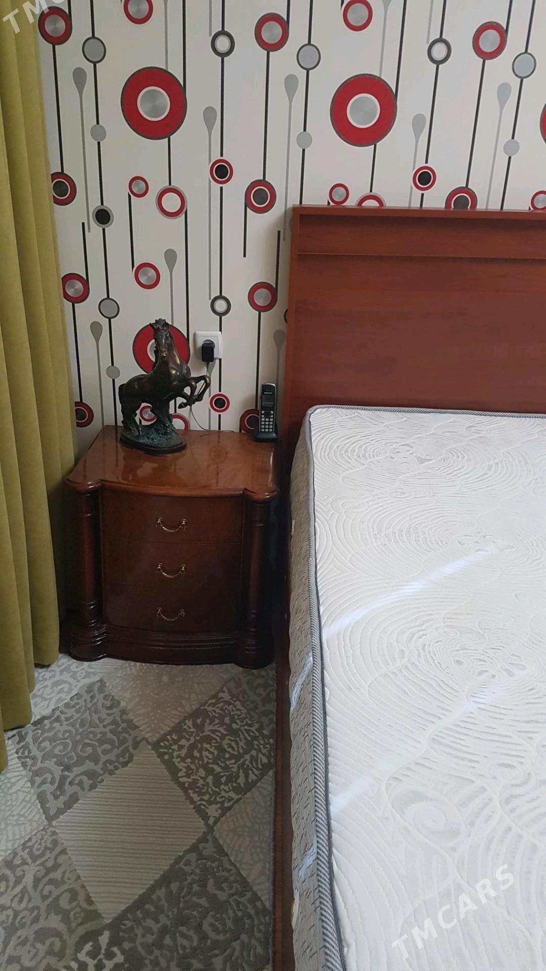Шифоньер,2х сп кровать, 2 тумб - Туркменабат - img 3