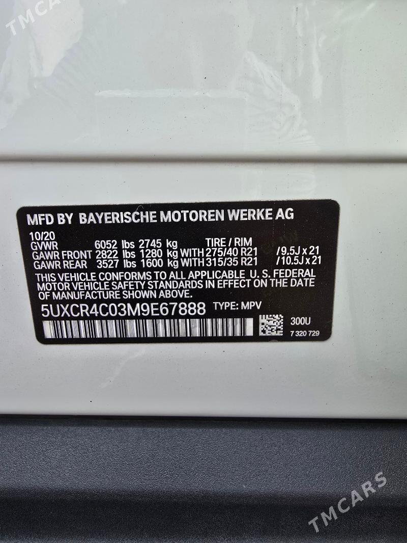 BMW X5 2020 - 1 100 000 TMT - Aşgabat - img 6