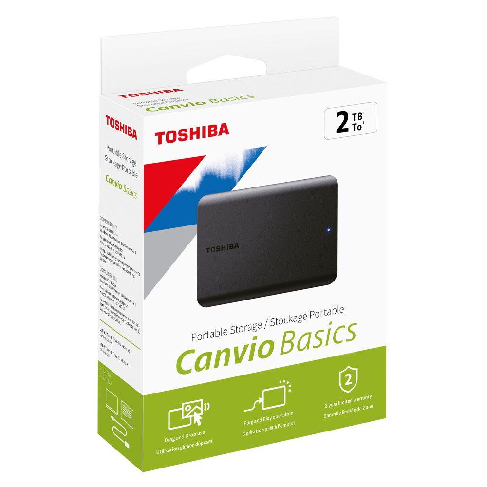 Täze Daşky žostkiý disk Toshiba 2TB Canvio Basics - Ашхабад - img 4