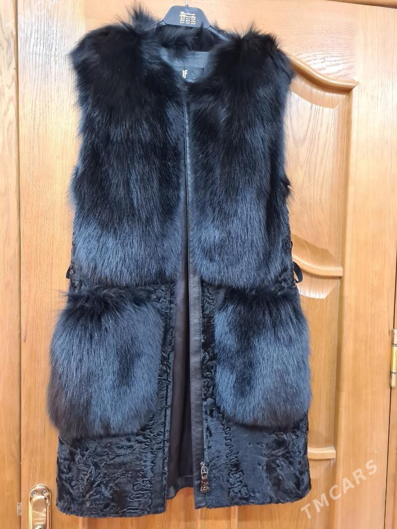 натуральный мех жилет - Aşgabat - img 2