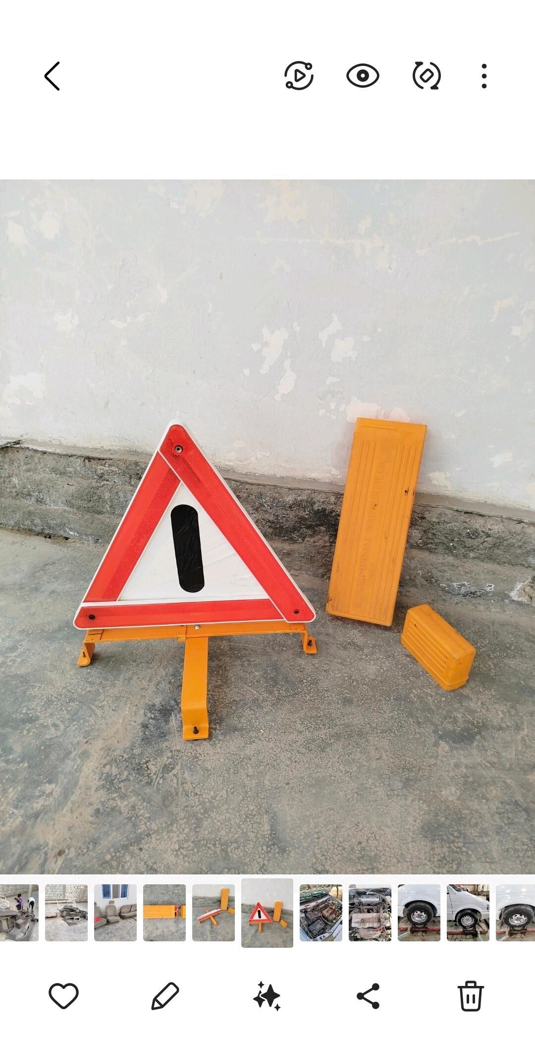 Аварийный знак. 200 TMT - Теджен - img 1