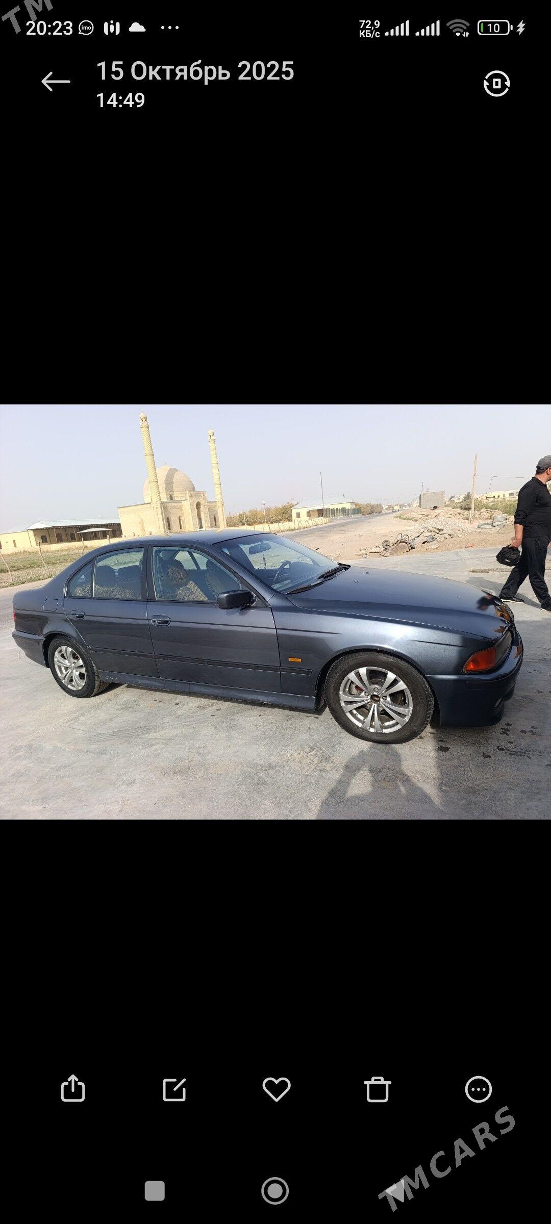 BMW 528 1996 - 75 000 TMT - Мары - img 2