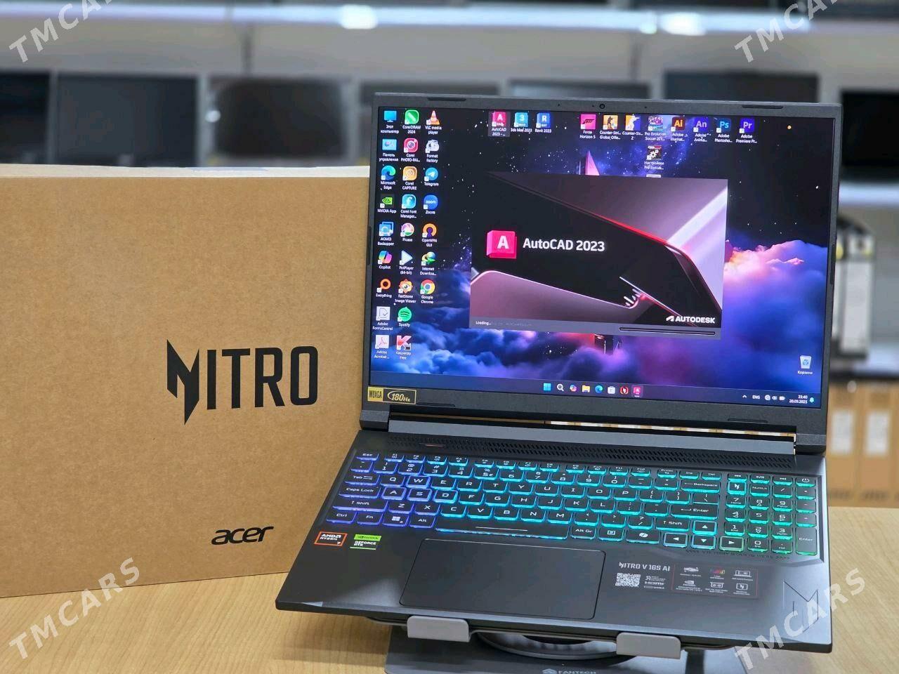 Nitro RTX 5060/64-RAM/2TB/AI - Ашхабад - img 8