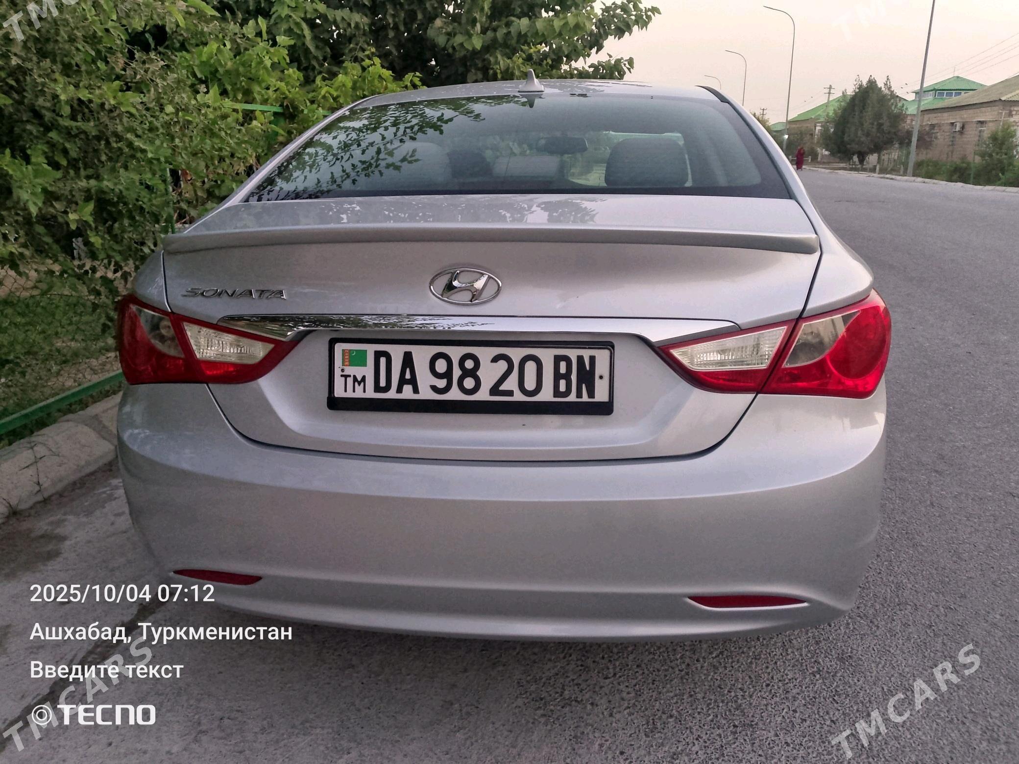 Hyundai Sonata 2011 - 155 000 TMT - Magtymguly - img 4