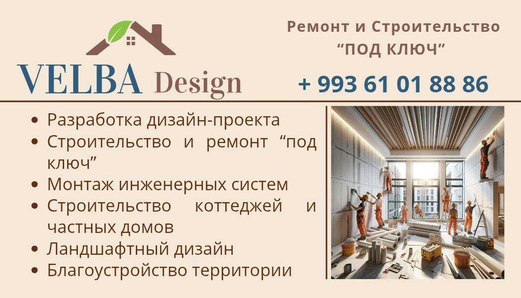 Ремонт под ключ remont ussa - Ашхабад - img 9