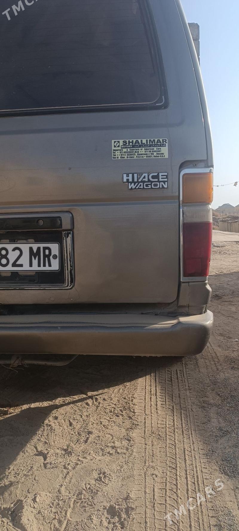 Toyota Hiace 1988 - 32 000 TMT - Sakarçäge - img 3