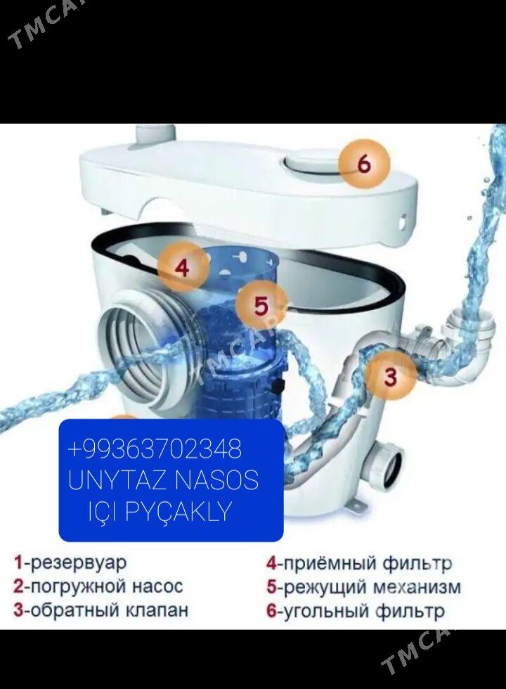 unytaz nasos kanylyzasýa nasos - Aşgabat - img 1