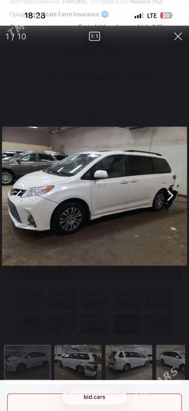 Toyota Sienna 2019 - 484 000 TMT - 11 mkr - img 1