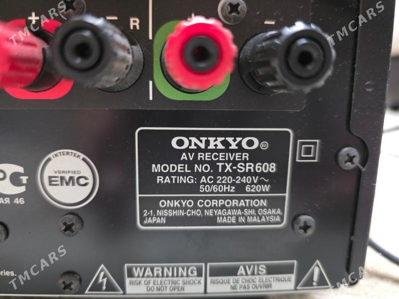 Усилитель\Ресивер Onkyo TX SR6 - Ашхабад - img 6