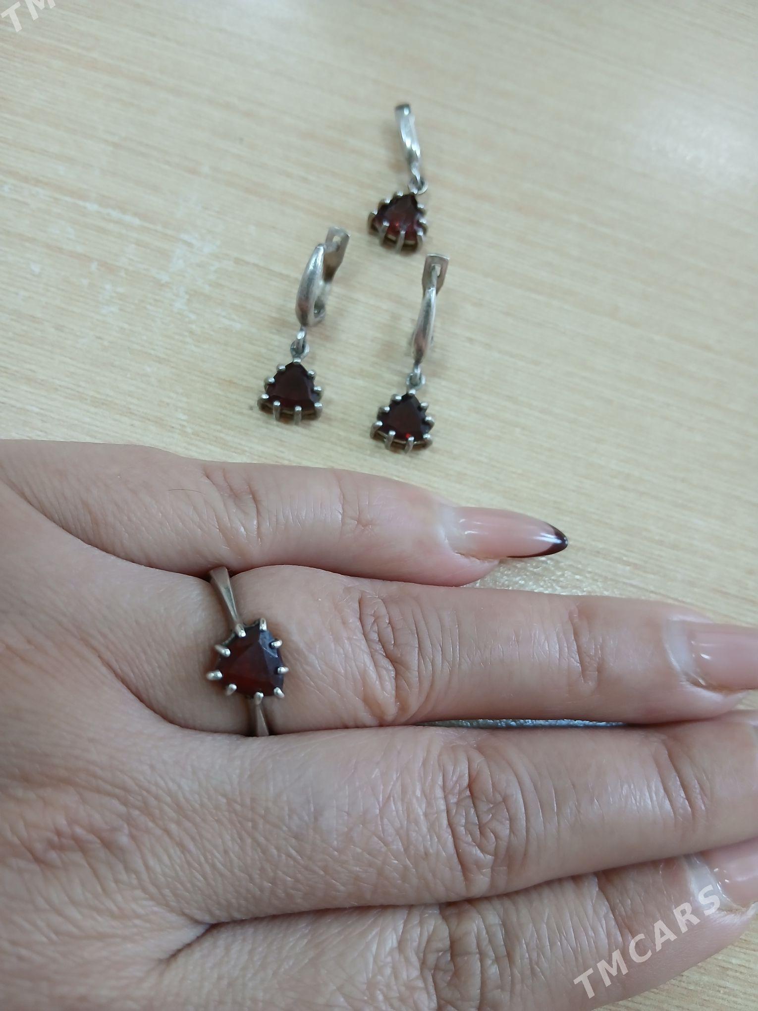 серебряный комплект - Aşgabat - img 1