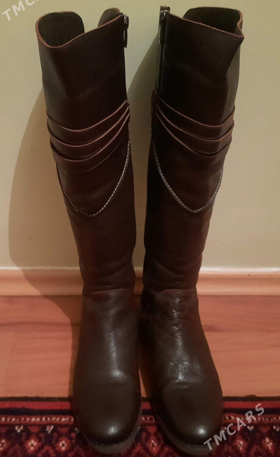 Сапоги кожанные - Ашхабад - img 1