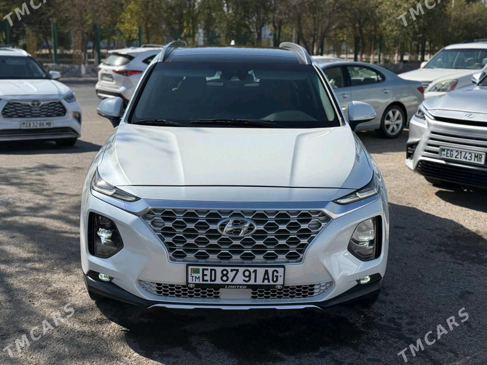 Hyundai Santa Fe 2021 - 350 000 TMT - Мары - img 5