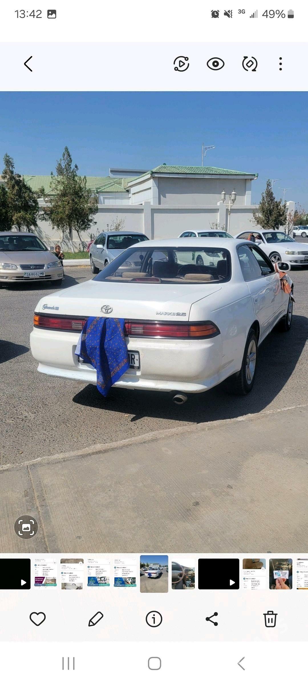 Toyota Mark II 1996 - 50 000 TMT - Мары - img 3