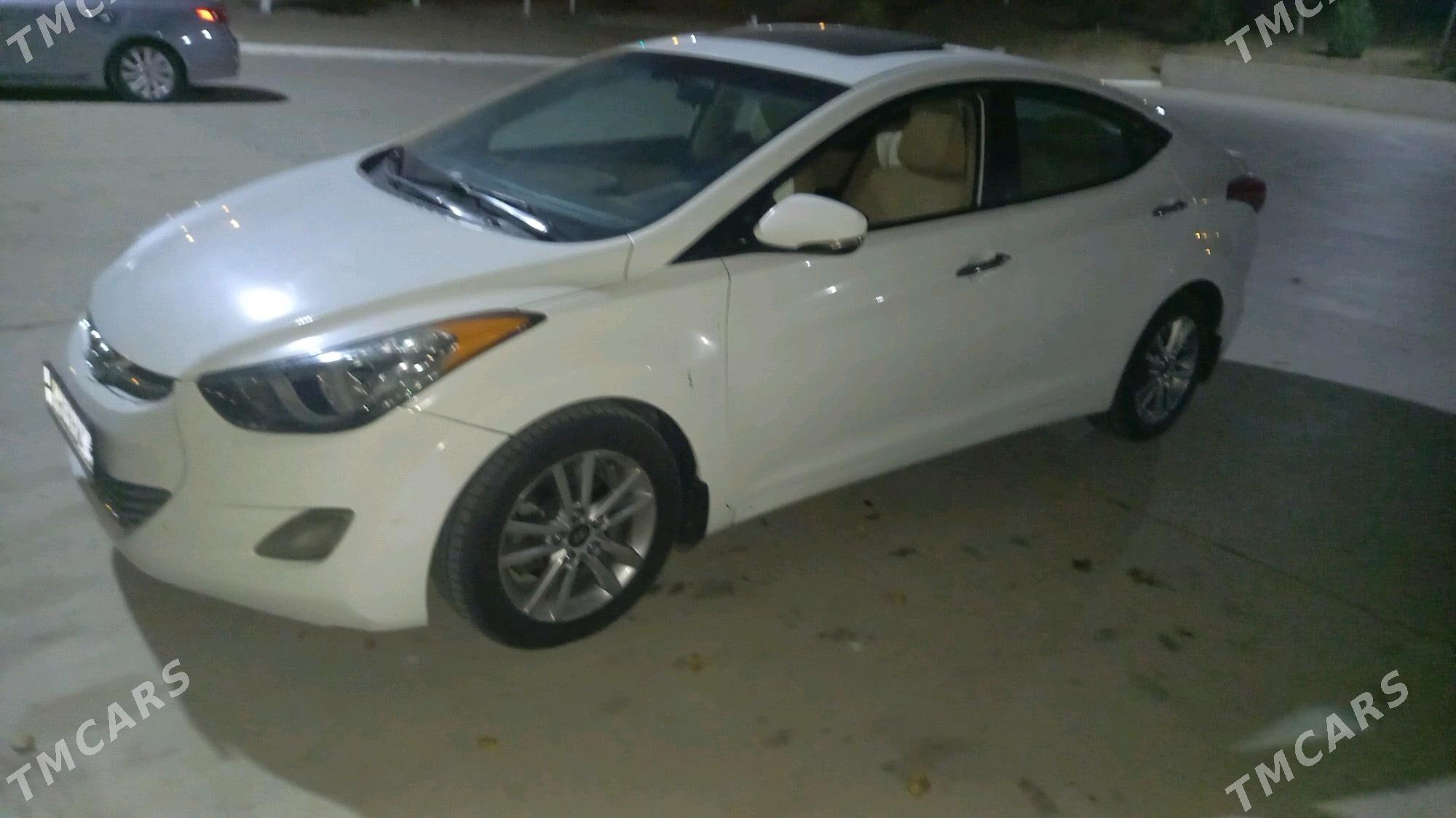 Hyundai Elantra 2013 - 168 000 TMT - ул. Подвойского (Битарап Туркменистан шаёлы) - img 1