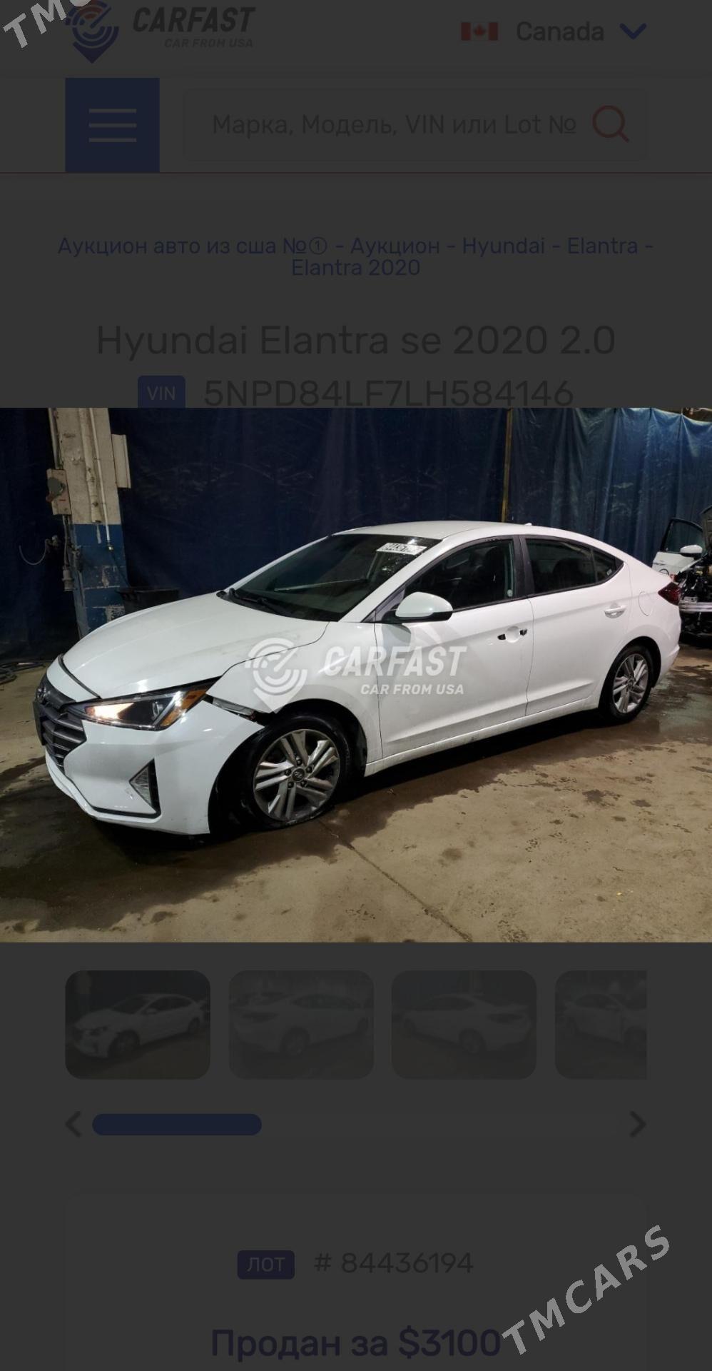 Hyundai Elantra 2020 - 230 000 TMT - Мары - img 6