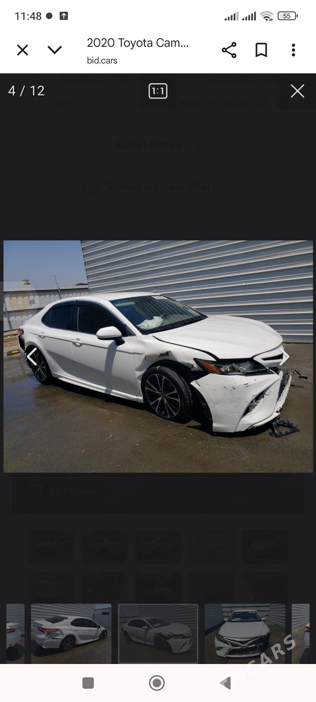 Toyota Camry 2020 - 323 000 TMT - Ким район - img 6