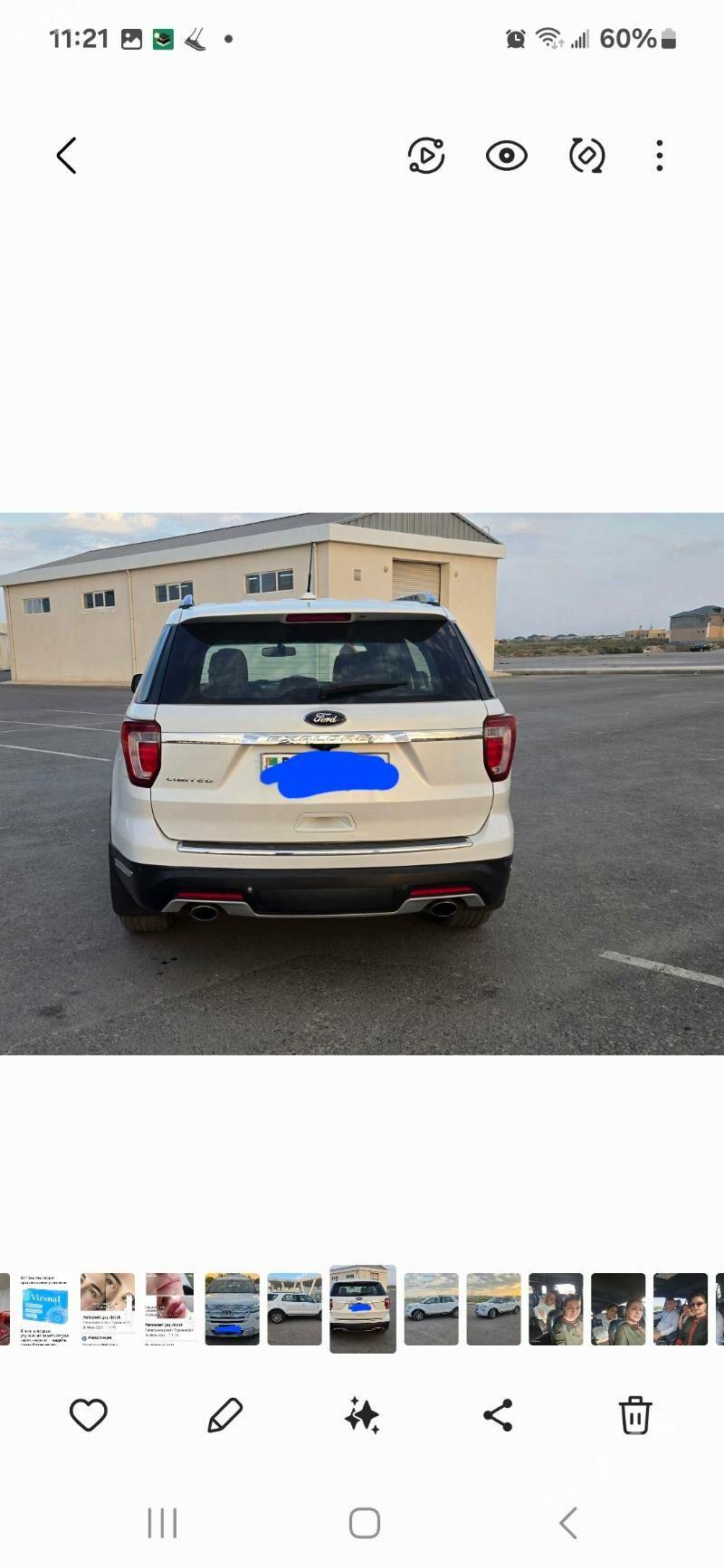 Ford Explorer 2019 - 370 000 TMT - Туркменабат - img 1