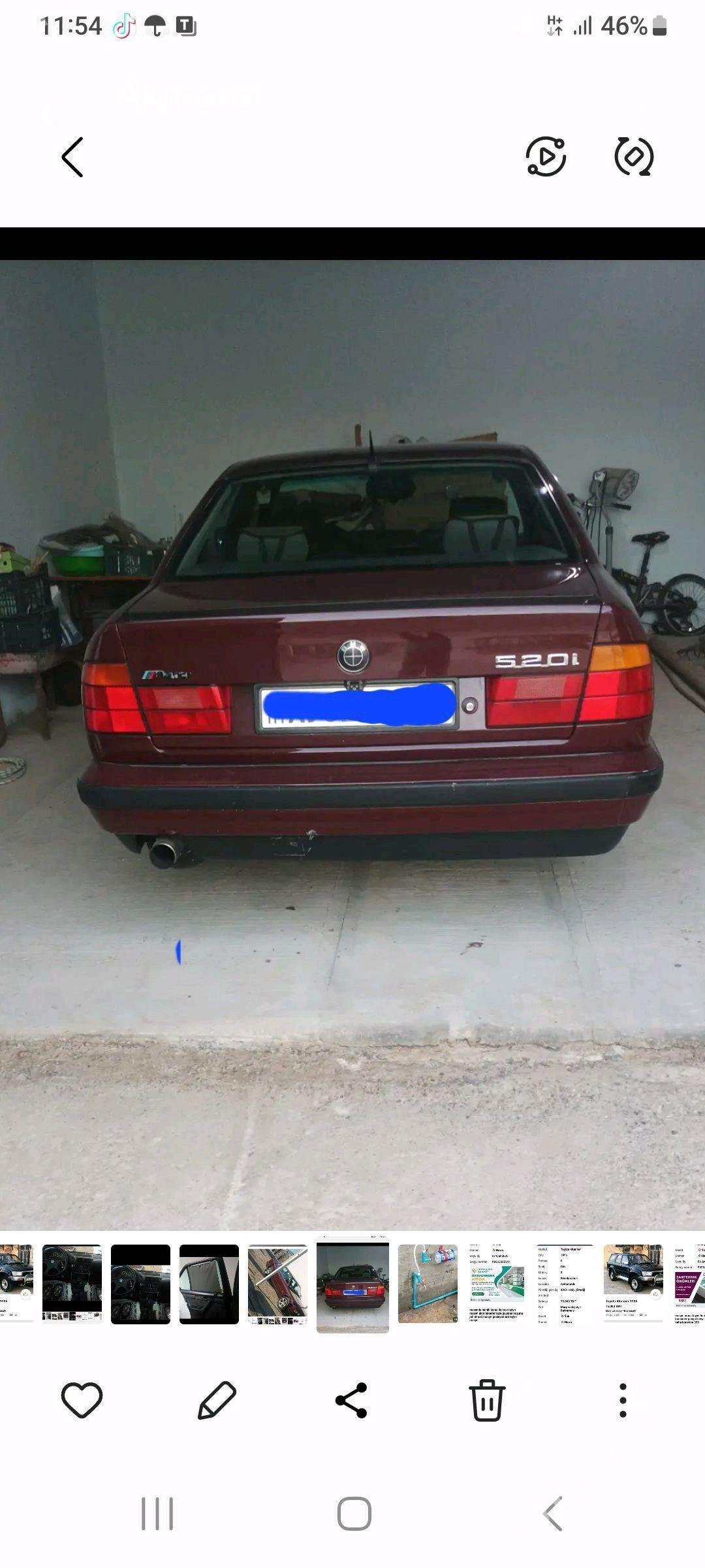 BMW 520 1990 - 65 000 TMT - Мары - img 2