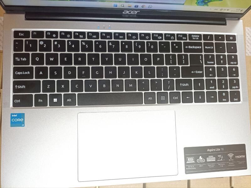 Acer 16" 2025 (8/256GB) Новый - Ашхабад - img 8