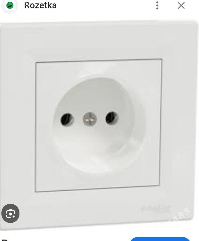 razetka rozetk 1 li 2 li  - Ашхабад - img 1