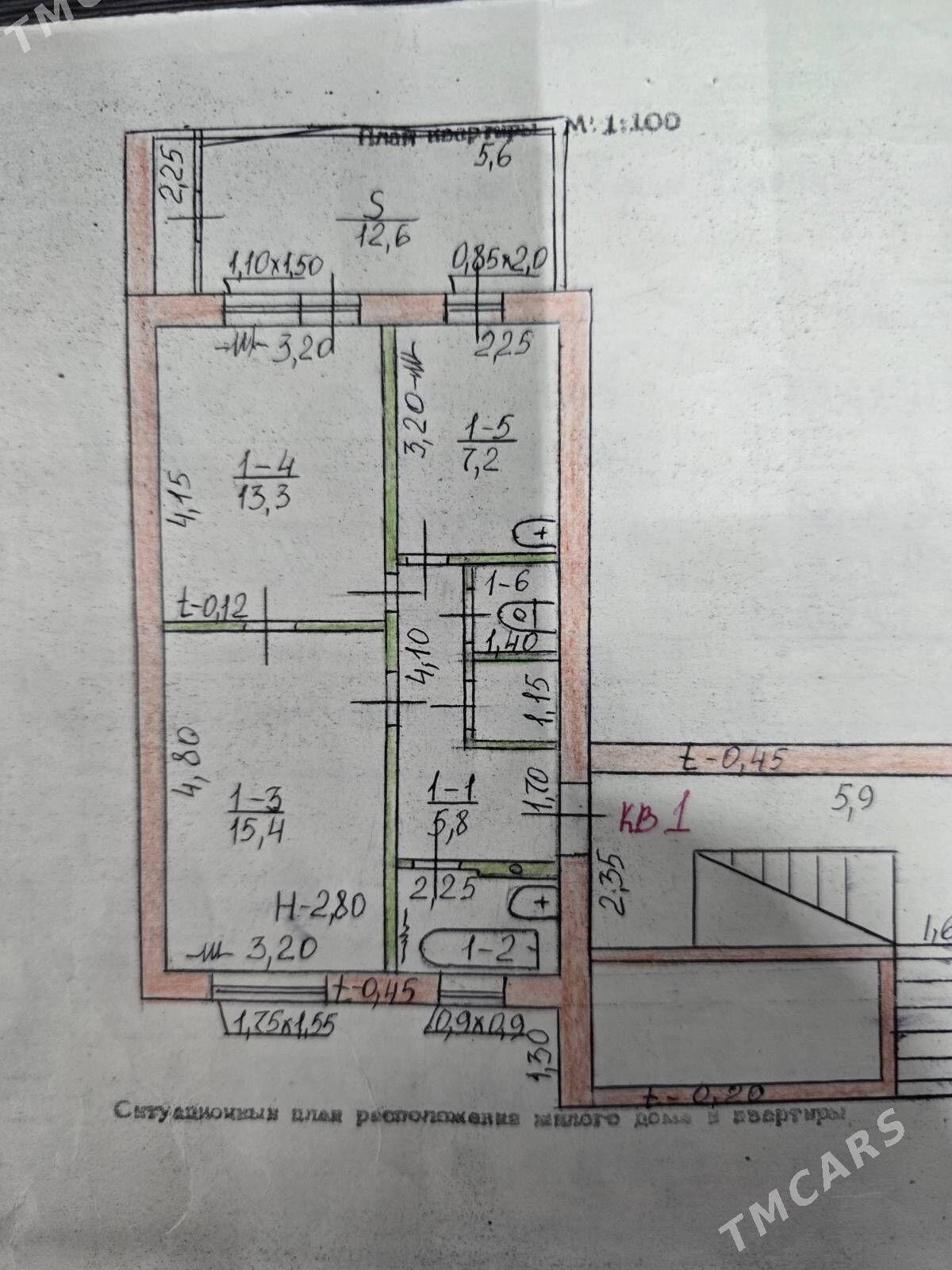 IPOTEKA 2 KOMNAT 65m² - Aşgabat - img 8