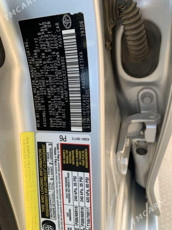 Toyota Camry 2013 - 210 000 TMT - Балканабат - img 2