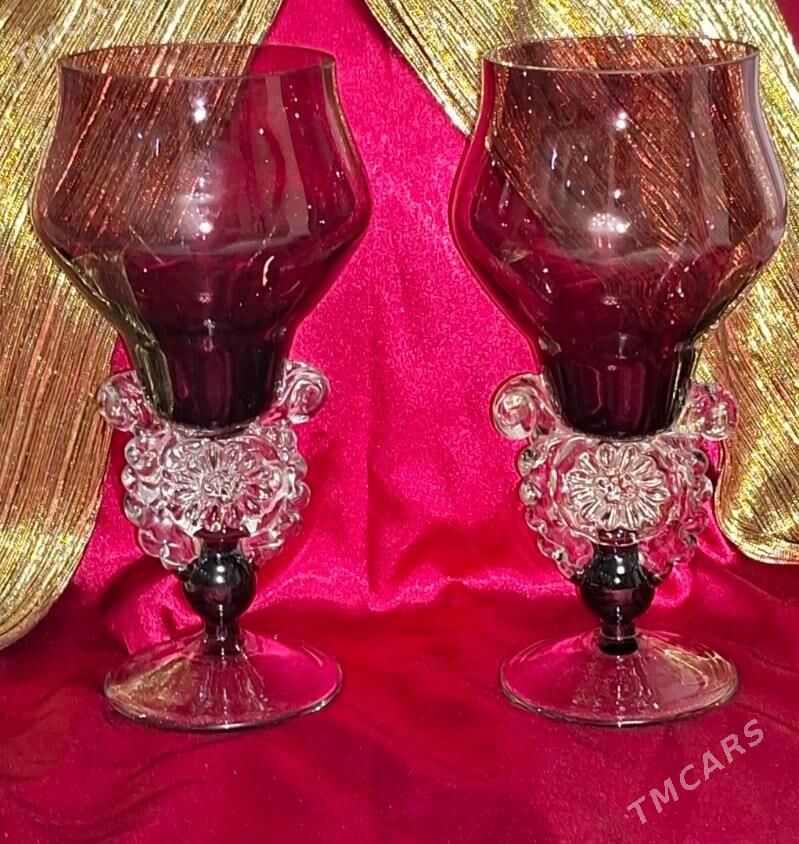 Бокалы винтаж  gadym СССР - Aşgabat - img 5