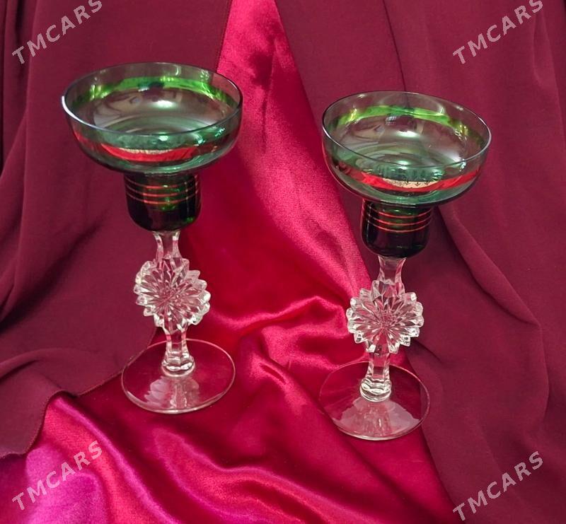 Подсвечник хрусталь винтаж - Ашхабад - img 1