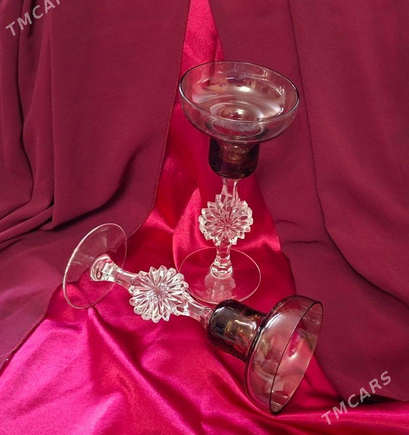 Подсвечник хрусталь винтаж - Ашхабад - img 2