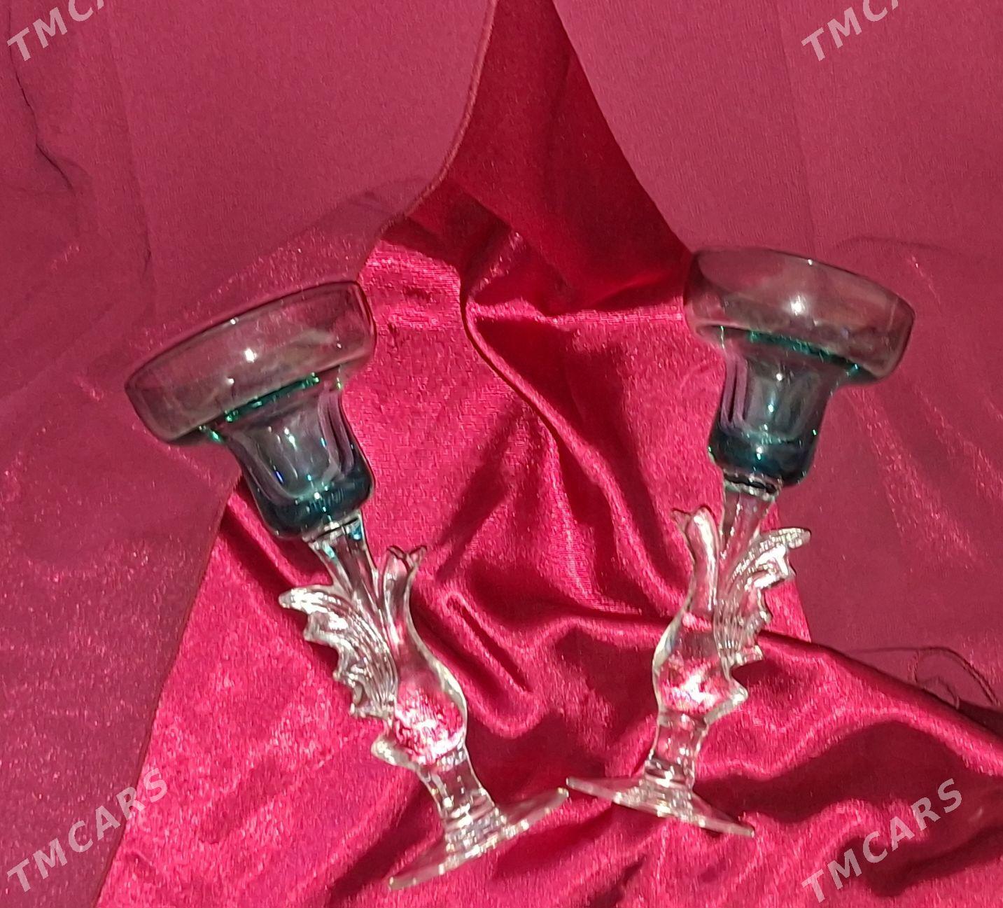 Подсвечник хрусталь винтаж - Ашхабад - img 3